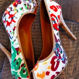 Nine West womens peep toe pumps